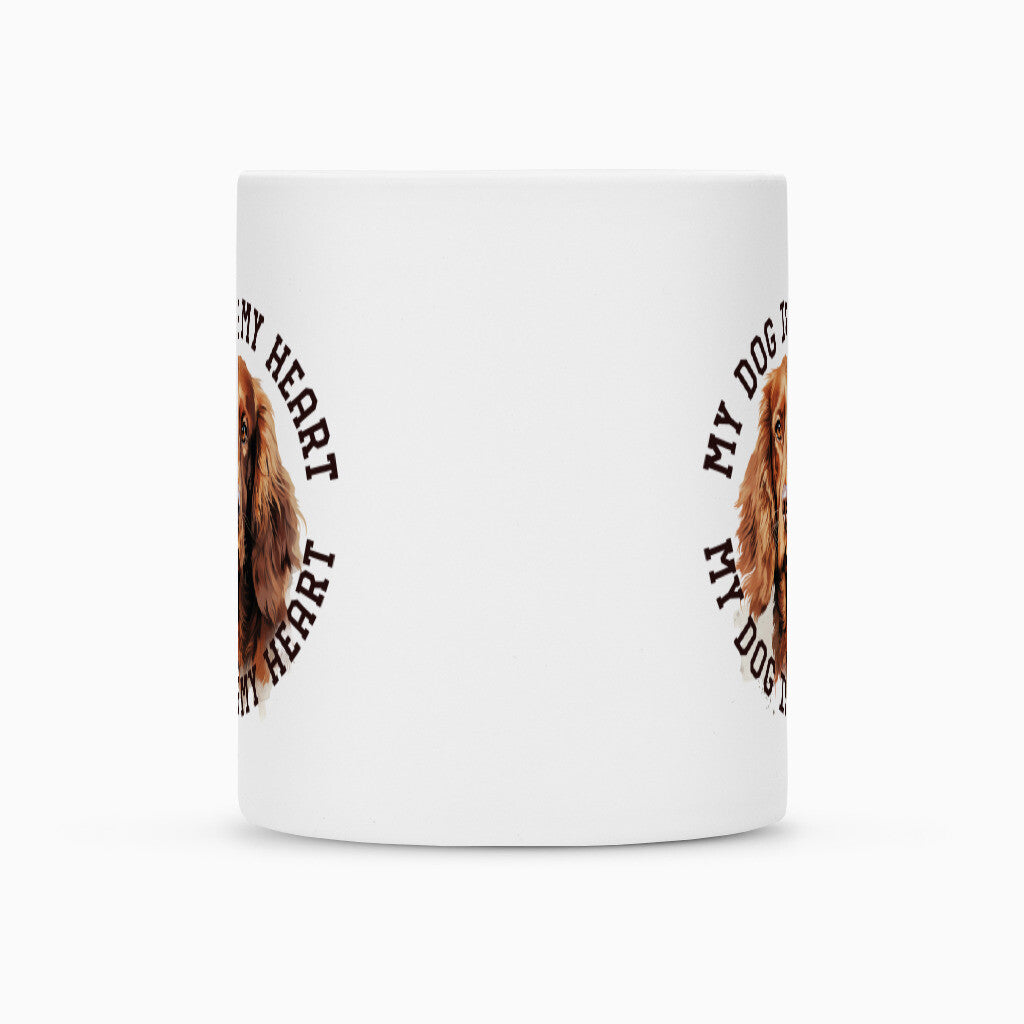 Tasse "Irish Setter HEART 2" – hunde-shirt.de