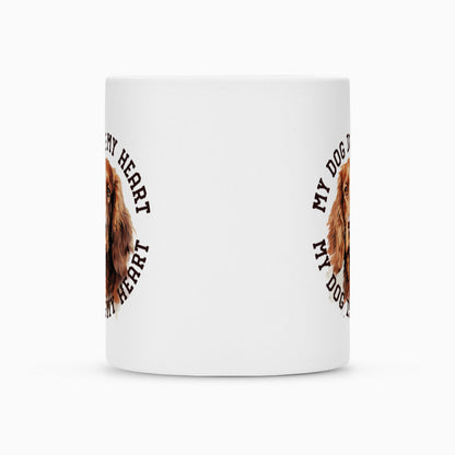 Tasse "Irish Setter HEART 2" – hunde-shirt.de