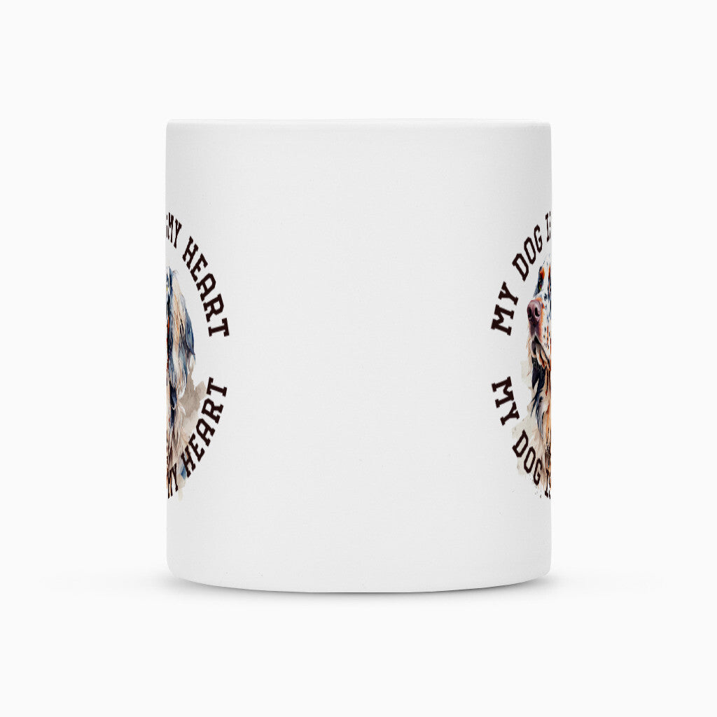Tasse "English Setter HEART" – hunde-shirt.de