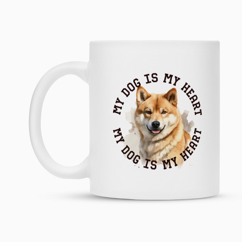Tasse "Shiba Inu HEART" – hunde-shirt.de