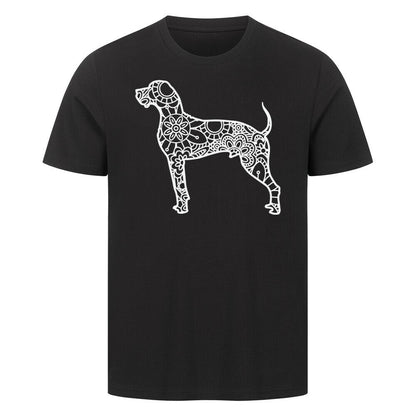 Premium T-Shirt "Deutsche Dogge pur" Schwarz – hunde-shirt.de