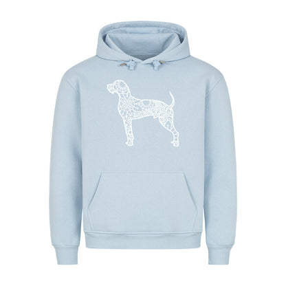 Premium Hoodie "Deutsche Dogge pur" Babyblau – hunde-shirt.de