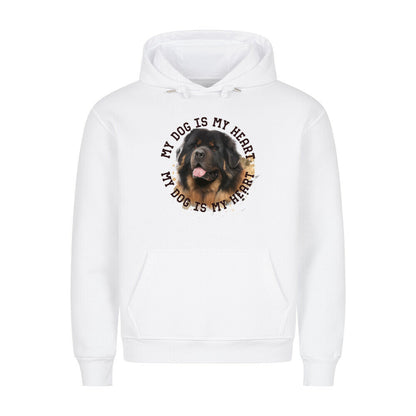 Premium Hoodie "Do Khyi HEART" Weiß – hunde-shirt.de