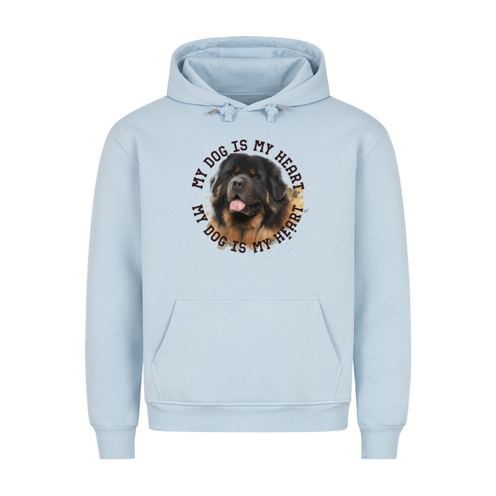 Premium Hoodie "Do Khyi HEART" Babyblau – hunde-shirt.de