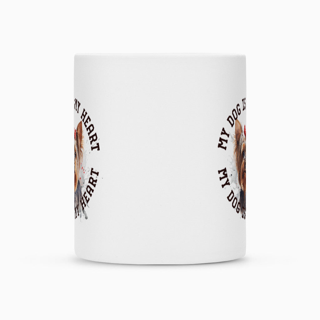 Tasse "Yorkshire Terrier Schleife" – hunde-shirt.de