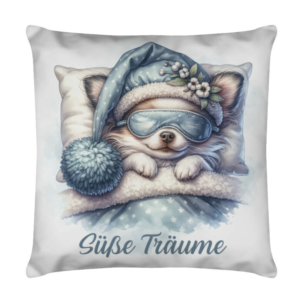 Kissen "Chihuahua" Weiß – hunde-shirt.de