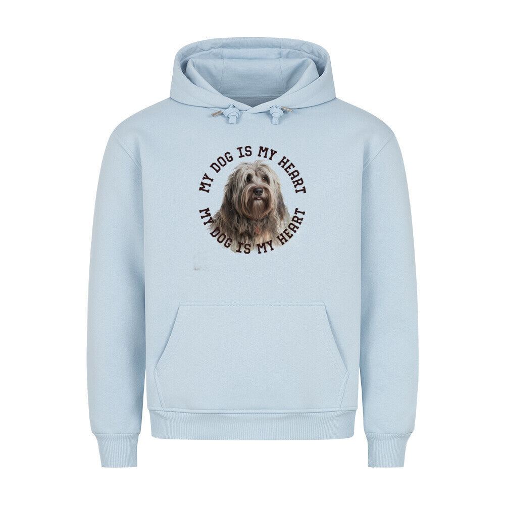 Premium Hoodie "Bergamasker Hirtenhund H" Babyblau – hunde-shirt.de