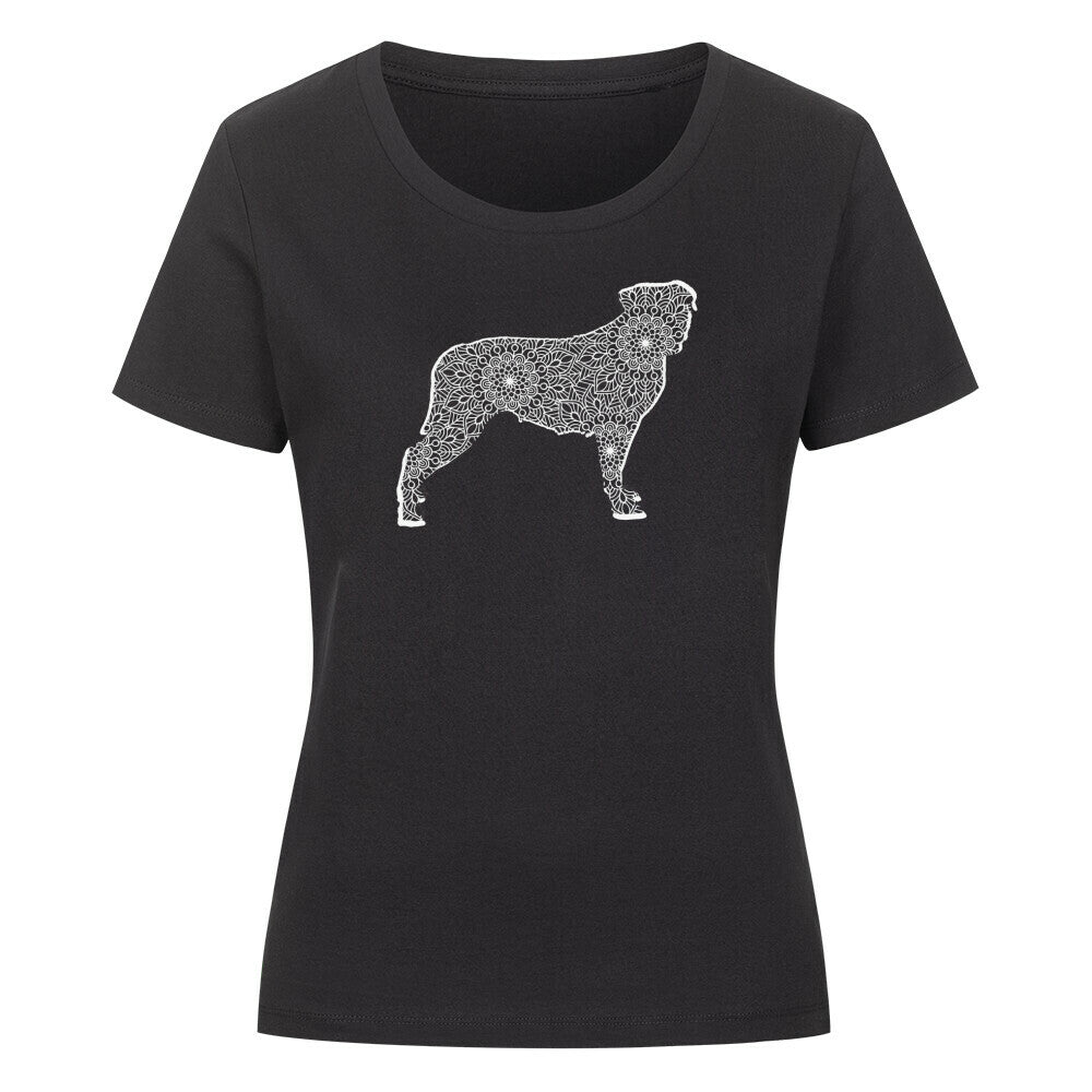 Premium Organic Damen-Shirt Women"Cane Corso pur 2" Schwarz – hunde-shirt.de