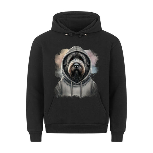 Premium Hoodie "Bouvier Hooded" Schwarz – hunde-shirt.de