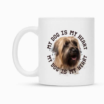Tasse "Briard HEART 2" – hunde-shirt.de