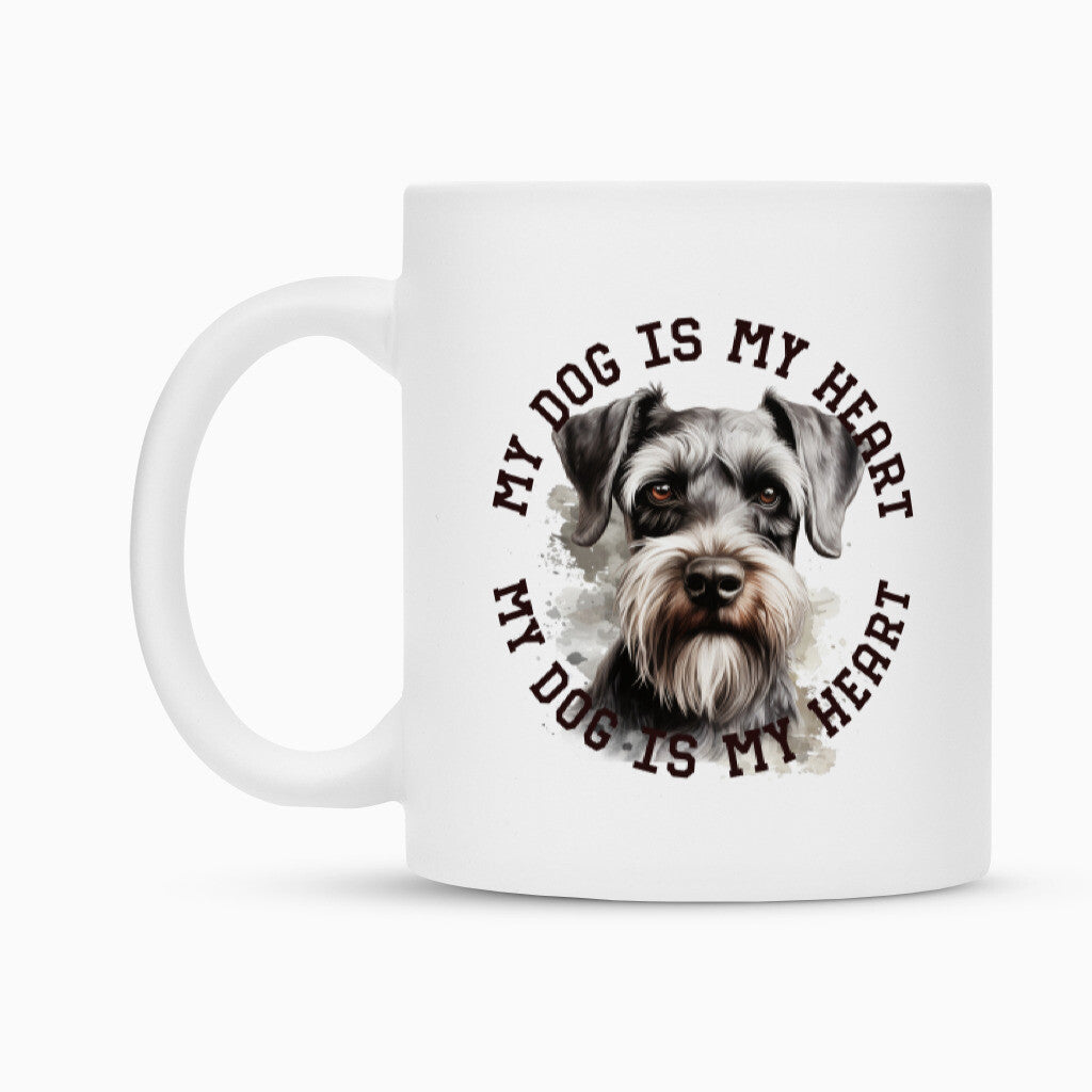 Tasse "Schnauzer HEART" – hunde-shirt.de