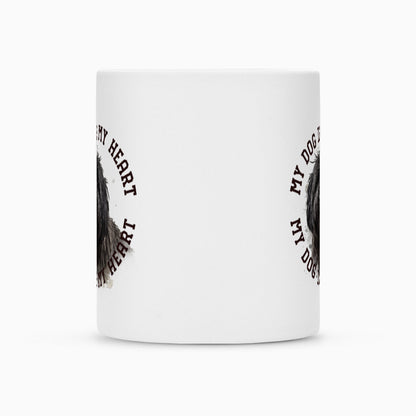 Tasse "Puli schwarz HEART" – hunde-shirt.de