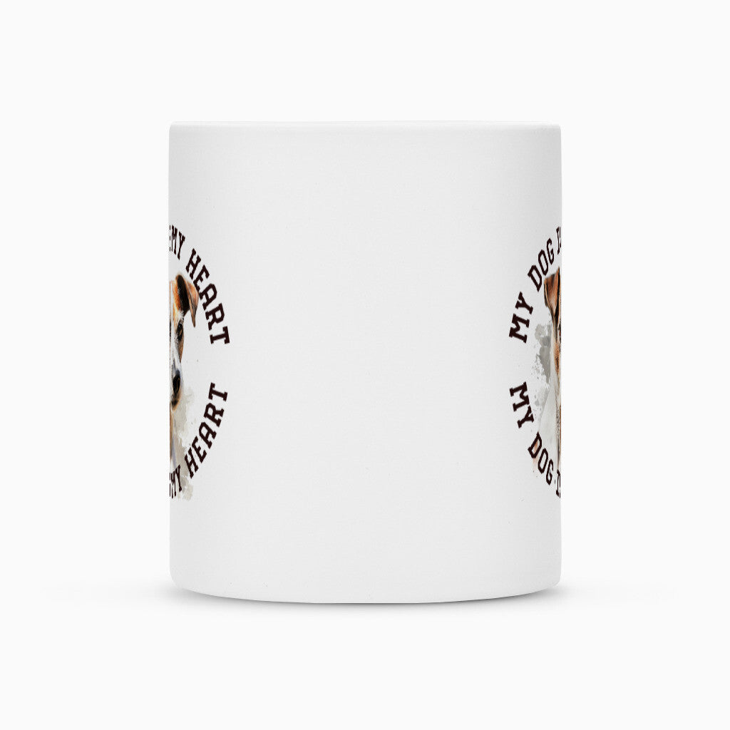 Tasse "Parson Russell Terrier HEART" – hunde-shirt.de
