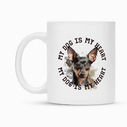 Tasse "Manchester Terrier HEART" – hunde-shirt.de