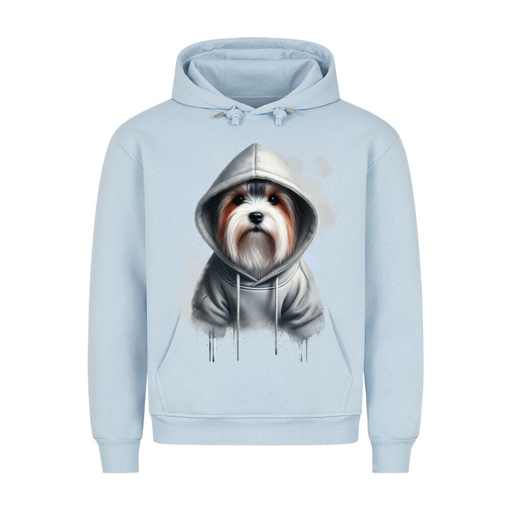 Premium Hoodie "Biewer Terrier Hooded" Babyblau – hunde-shirt.de