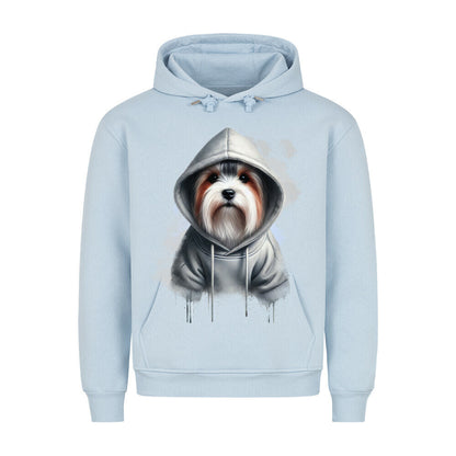 Premium Hoodie "Biewer Terrier Hooded" Babyblau – hunde-shirt.de