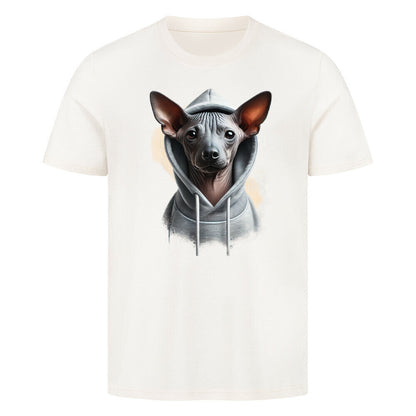 Premium T-Shirt "Xolo Hooded-Shirt" Natural Raw – hunde-shirt.de