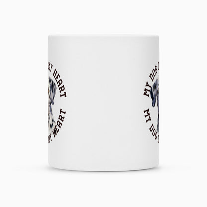 Tasse "Dalmatiner HEART 2" – hunde-shirt.de