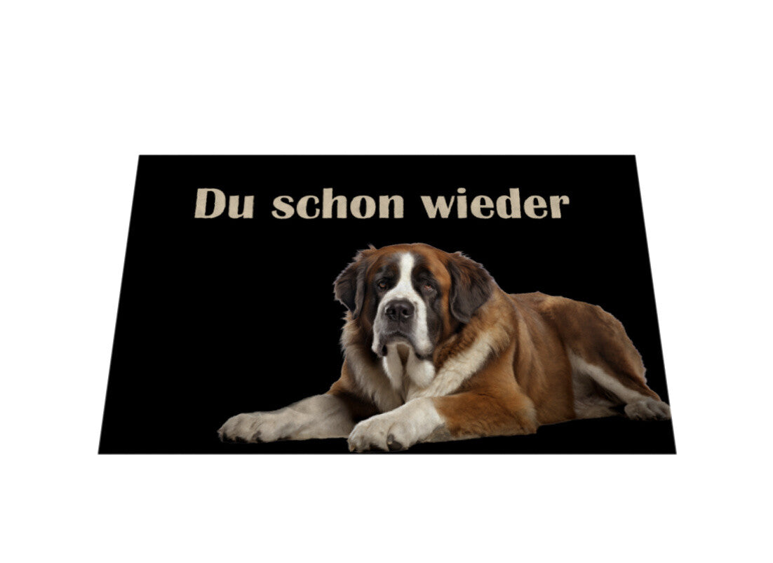 Fußmatte "Bernhardiner" – hunde-shirt.de