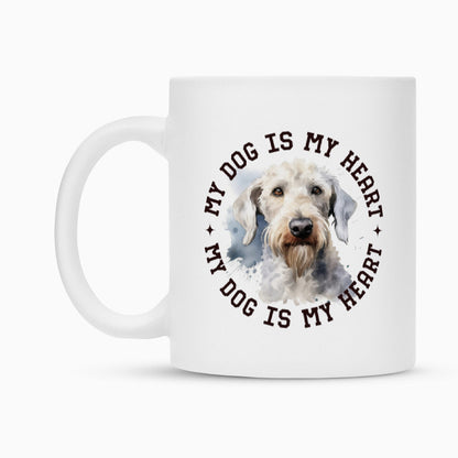 Tasse "Bedlington Terrier HEART" – hunde-shirt.de