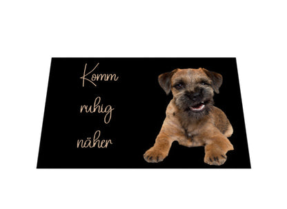 Fußmatte "Border Terrier" – hunde-shirt.de