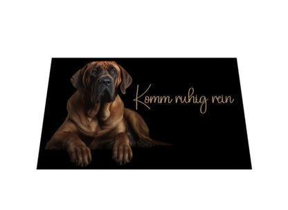 Fußmatte "Fila Brasileiro" – hunde-shirt.de