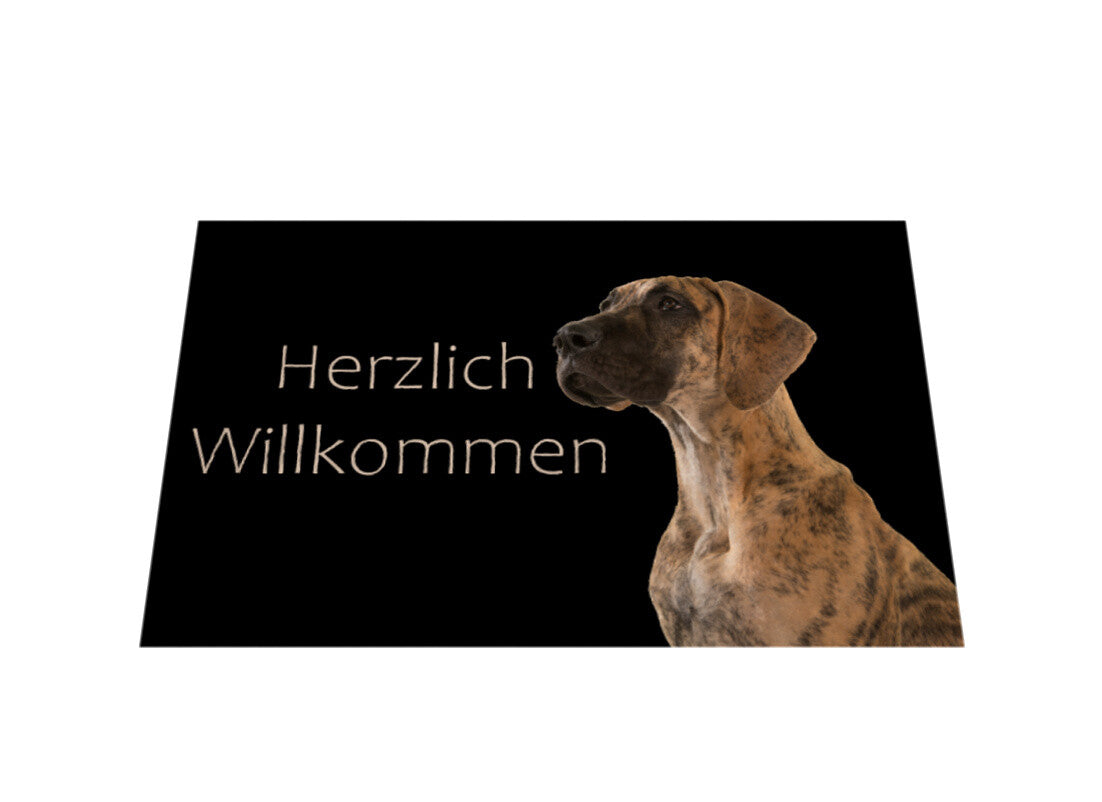 Fußmatte "Deutsche Dogge" – hunde-shirt.de