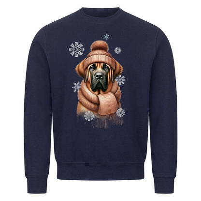 Premium Sweatshirt "Fila Brasileiro Winter" Navy Blue – hunde-shirt.de