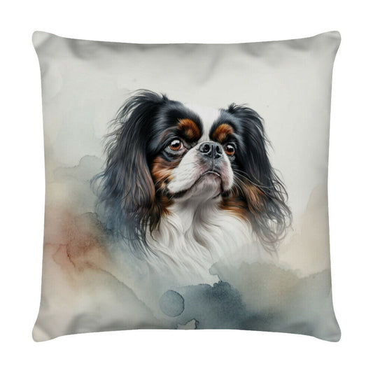 Kissen "Japanese Chin" Weiß – hunde-shirt.de