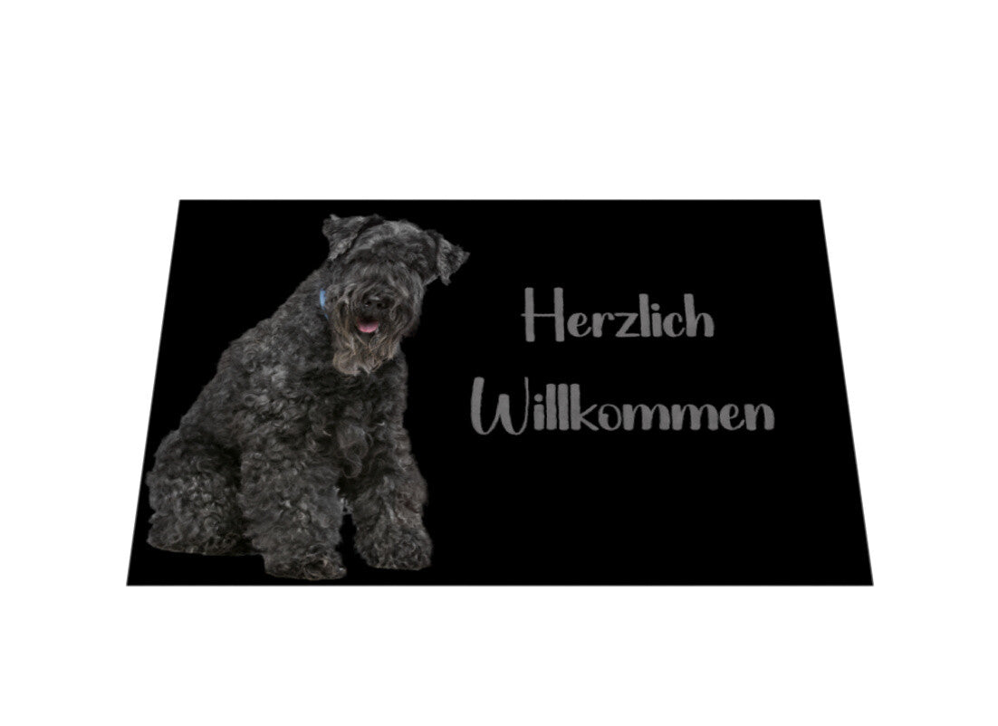 Fußmatte "Kerry Blue Terrier" – hunde-shirt.de