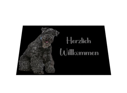 Fußmatte "Kerry Blue Terrier" – hunde-shirt.de