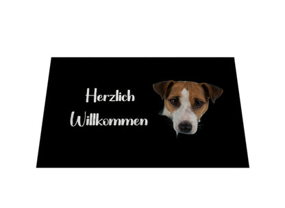 Fußmatte "Jack Russell Terrier oben" – hunde-shirt.de