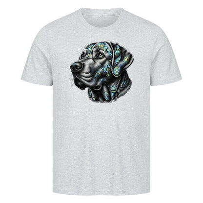 Premium T-Shirt "Labrador ART" Heather Grey – hunde-shirt.de