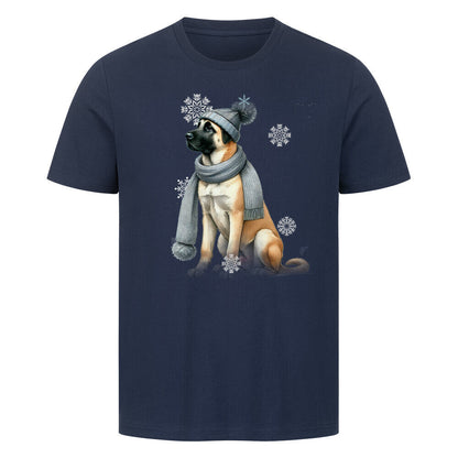 Premium T-Shirt "Kangal Winter" French Navy – hunde-shirt.de