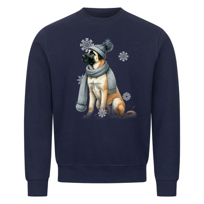 Premium Sweatshirt "Kangal Winter" Navy Blue – hunde-shirt.de