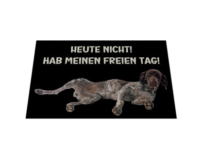 Fußmatte "Deutsch Kurzhaar - Heute nicht..." – hunde-shirt.de