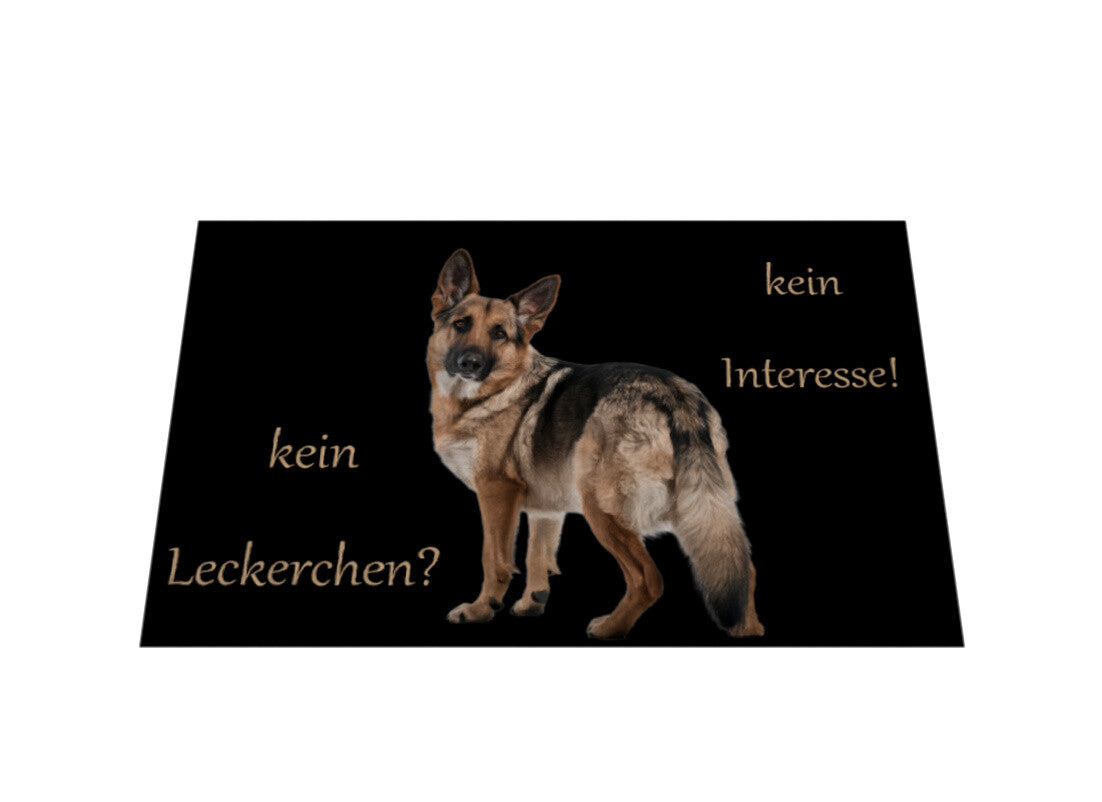 Fußmatte "Deutscher Schäferhund - Leckerchen" – hunde-shirt.de