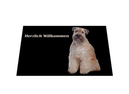 Fußmatte "Irish Terrier / Soft Coated Wheaten" – hunde-shirt.de