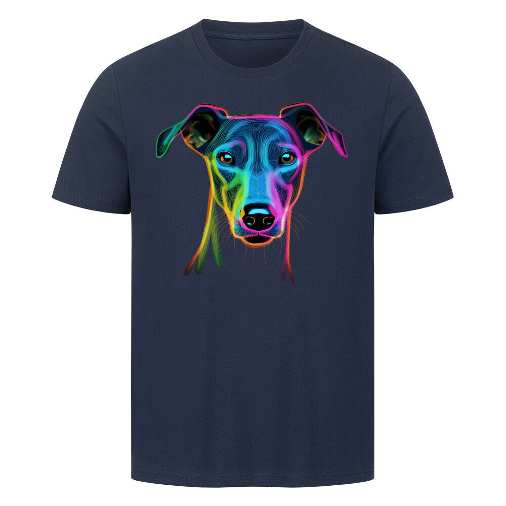 Premium T-Shirt "Whippet Magic" French Navy – hunde-shirt.de