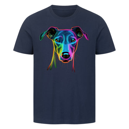 Premium T-Shirt "Whippet Magic" French Navy – hunde-shirt.de