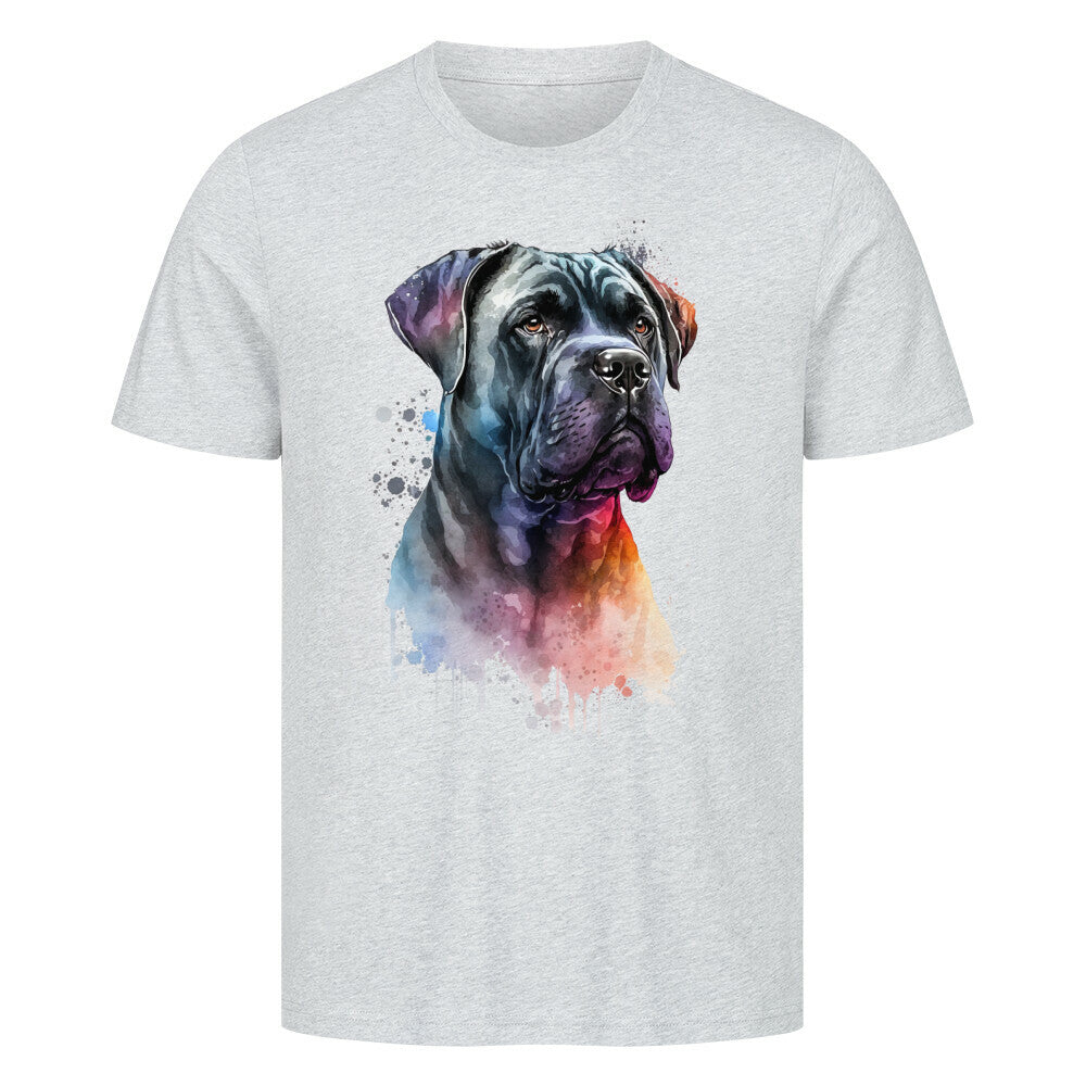 Premium T-Shirt "Cane Corso Paint" Heather Grey – hunde-shirt.de