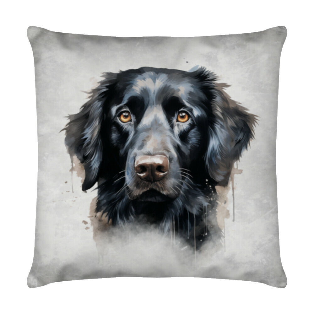 Kissen "Hovawart Portrait" Weiß – hunde-shirt.de