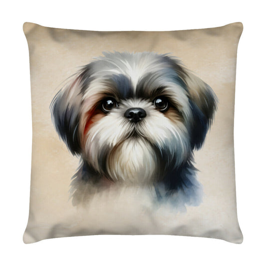 Kissen "Havaneser Portrait" Weiß – hunde-shirt.de