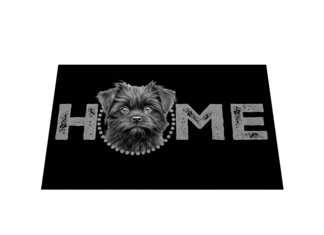 Fußmatte "Affenpinscher - HOME-Edition" – hunde-shirt.de