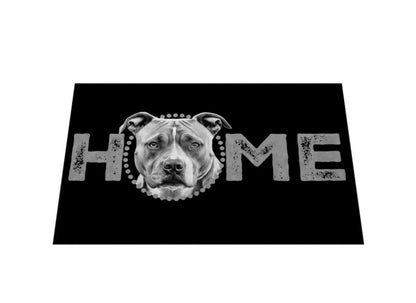 Fußmatte "Pit Bull - HOME-Edition" – hunde-shirt.de