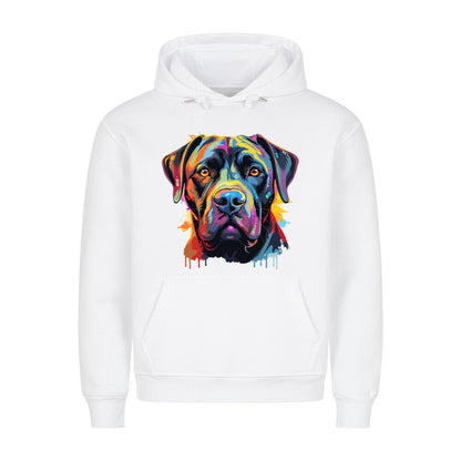 Premium Hoodie "Cane Corso Paint" Weiß – hunde-shirt.de