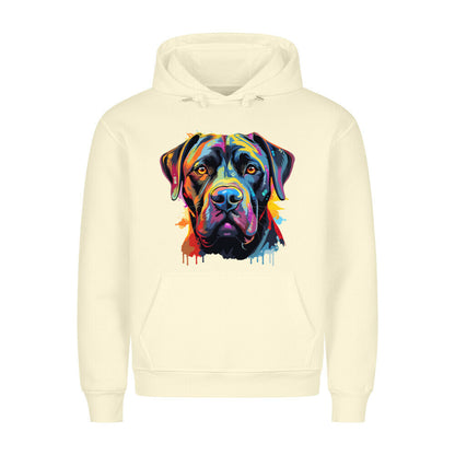Premium Hoodie "Cane Corso Paint" Beige – hunde-shirt.de