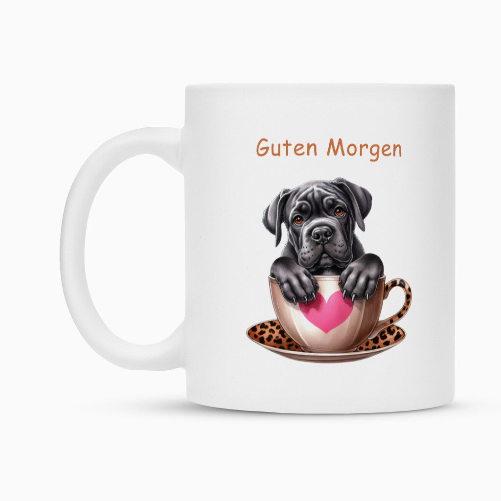 Tasse "Cane Corso - Guten Morgen" – hunde-shirt.de