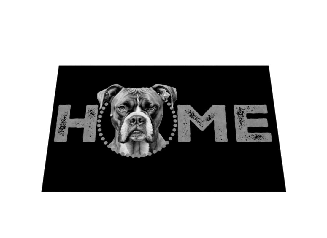 Fußmatte "Boxer - HOME-Edition" – hunde-shirt.de
