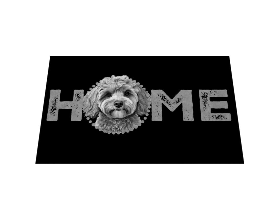 Fußmatte "Cavapoo - HOME-Edition" – hunde-shirt.de